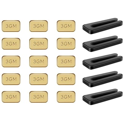 5 Sets Balanceringskit Plafondventilator Balanceringsclip en Zelfklevende Gewichten Kit