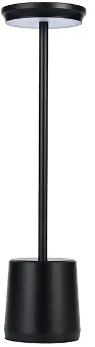 Luxus Europe - Tafellamp Touch Deluxe - Alexia Zwart - Draadloze LED Tafellamp Binnen - USB-C Oplaadbaar - Touchbediening - Dimbaar