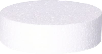 Piepschuim vormen ronde schijf/schijven - D10 x H4 cm - knutselen materiaal - zelf decoreren