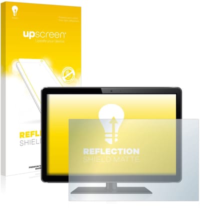 upscreen - Screenprotector voor Standaardmaten met 25 inch-scherm [554 mm x 312 mm, 16:9] - Folie Beschermfolie anti glare matte