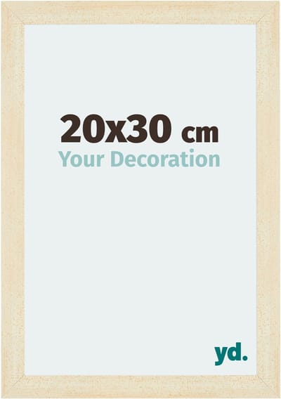 Your Decoration - Fotolijst 20x30 cm - MDF - Zand Geveegd - Mura