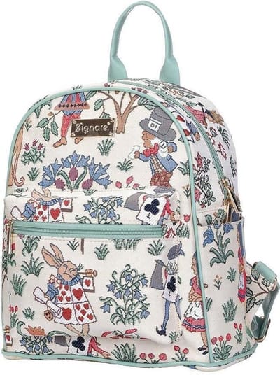 Signare - Rugzak - Rugtas - Backpack - Gobelinstof - Alice in Wonderland