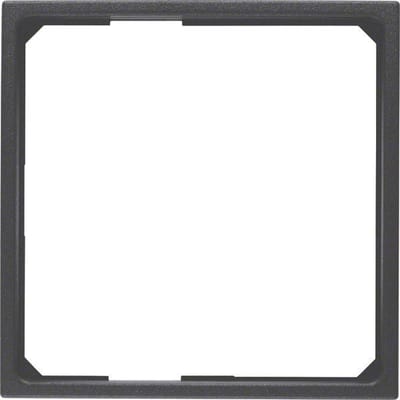 Hager Berker Adapterring Voor Middenstuk 50x50mm Antraciet Mat - 11091616 [5 stuks]