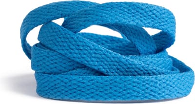 GBG Sneaker Veters 160CM - Blauw - Blue - Schoenveters - Laces - Platte Veter - o.a. geschikt voor Asics, New Balance, Nike