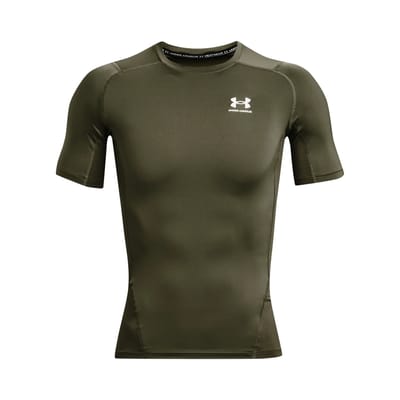 Under Armour Baselayer Hg Comp Ondergoed Shirt Groen K390