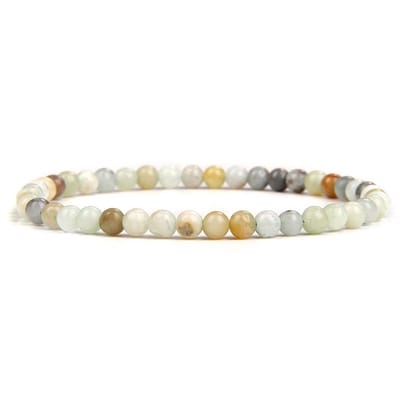 Bixorp Gems Zweedse Amazoniet Edelsteen Armband 4mm - Edelstenen Kralenarmband - Spiritueel Cadeau - 20cm