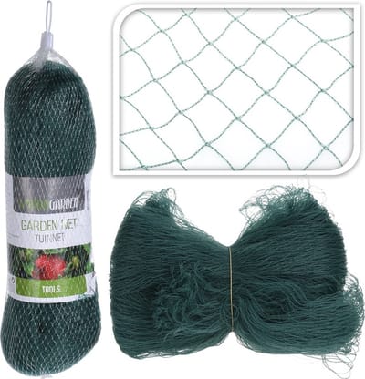 Vogelnet groen 4 x 5 meter - Beschermnetten voor de tuin - Tuin/moestuin artikelen