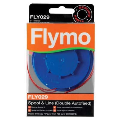 Flymo - fly029 dubbele auto draadspoel