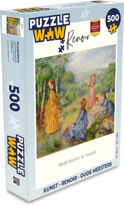 Puzzel Kunst - Renoir - Oude meesters - Legpuzzel - Puzzel 500 stukjes
