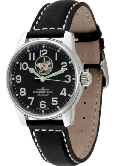 Zeno-horloge - Polshorloge - Heren - Klassiek Open Hart - 6554U-a1