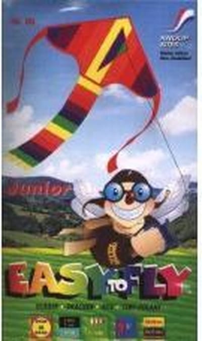 Knoop Kites Delta Mini Vlieger Regenboog 52 X 30 Cm