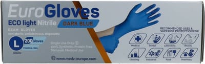 EuroGloves ECO light Nitrile DARK Blue