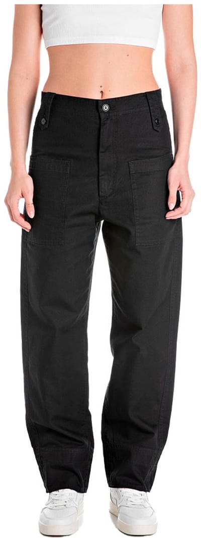 Replay W8136.000.85170 Broek Zwart 26 Vrouw