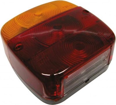 Carpoint Aanhanger Achterlicht 12 Volt Halogeen 110 X 110 Mm