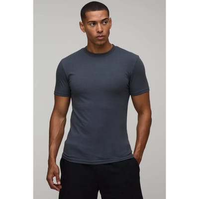 Essentieel Muscle Fit T-shirt | Charcoal | Size XS