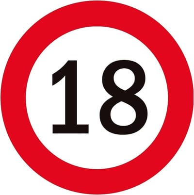 Bellatio Decorations 18 jaar onderzetters/bierviltjes - 25x stuks - Sweet 18 - verjaardag - feestartikelen - karton