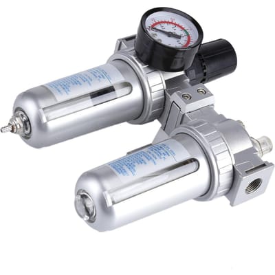 SFC300 3 8   Régulateur de Filtre Compresseur d'Air Piège à Eau Humidité Nettoyeur Séparateur Outil