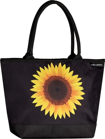Grote Handtas Dames Shopper met Zonnebloemen - Strandtas Kantoor Tas