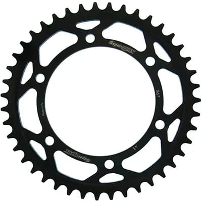 Supersprox Steel Yamaha 525x43 Rfe867x43blk Achtertandwiel Zilver 43t