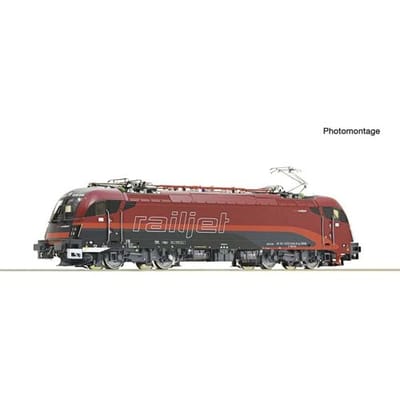 Roco 7500182 H0 elektrische locomotief 1216 016-6 „Railjet” (DC) Elektrische locomotief van de Oostenrijkse Bundesbahnen