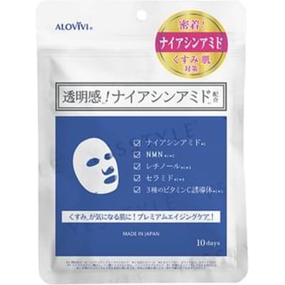 Alovivi - Niacinamide Face Mask 10 pcs