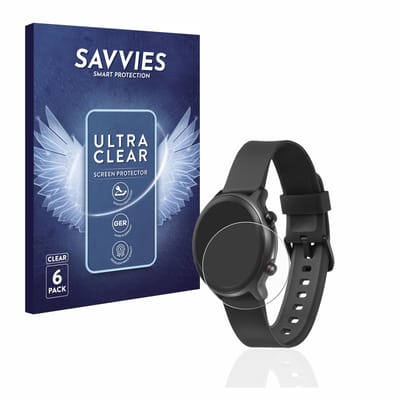 Savvies - Screenprotector voor Doro Watch - Folie Beschermfolie transparant 6 Stuks