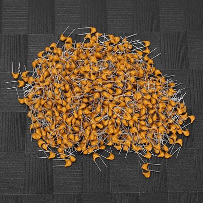 1000 Stuks Keramische Condensatoren 0.1uF Bypass Condensatoren voor Elektronische Toepassingen, Storingpreventie en Geluidsfiltering