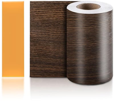 Houten Zelfklevende Rand voor Muurdecoratie, Meubelrenovatie en Vloerafwerking - 10cm x 10m, Ideaal voor Tegels en Plinten