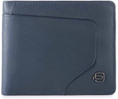 Piquadro, Piquadro, Portefeuille en Cuir, Pu4518Aor, Bleu Oltremare, Pour Homme