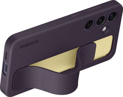Samsung - Standing Grip Case - Galaxy S24 - Dark Violet