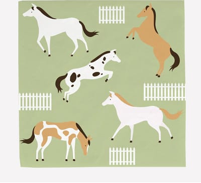 Papieren servetten Paard - 20 stuks - 16,5 centimeter - horse - paardrijden - paarden