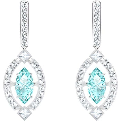 Swarovski Heartbeat Oorbellen Damesoorbellen 5485723 Green white