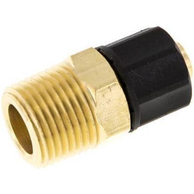 10x8 & 3/8''NPT Messing Rechte Opsteekkoppeling Buitendraad