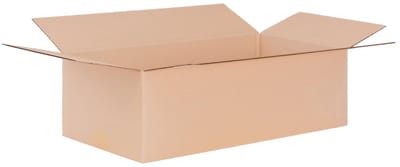 Dozen 590 x 290 x 180 mm KK 123 Bruin [Grootte en aantal kiesbaar] 1-vezelig grote Dozen 25 Stuks