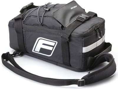 Fietsdragertas 2-in-1, zwart
