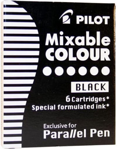 Pilot Parallel Pen Zwarte Cartridges