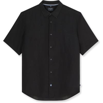 OLYMP Casual Overhemd, Regular Fit, Kent, Zwart