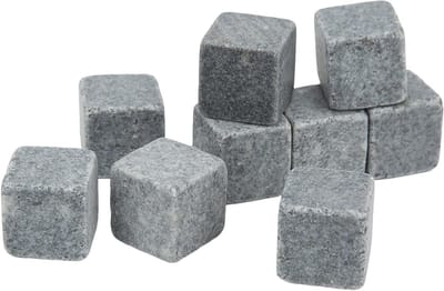 Set van 2 cm Granieten Whisky Steentjes voor Koelen - Perfecte Cadeau voor Mannen, Vader, Echtgenoot en Vrienden - Bar Accessoires en Gereedschap