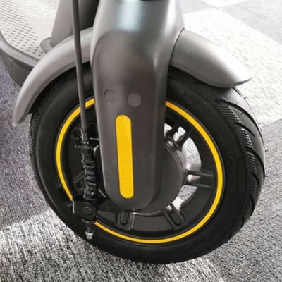 10 inch elektrische scooter gestreepte vacuümband met ventiel voor NineBot Max G30/G30E/G30LP
