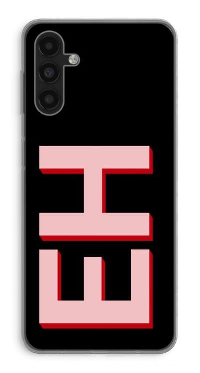 Gepersonaliseerd - Case Company® - Hoesje geschikt voor Samsung Galaxy A13 5G hoesje - Monogram - Soft Cover Telefoonhoesje - Bescherming aan alle Kanten en Schermrand