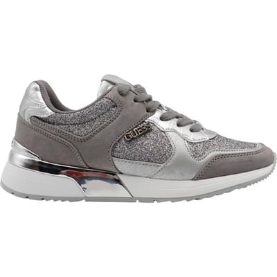 Guess - maat 41 - Maybel Active Lady Texture Dames Sneakers - Zilver