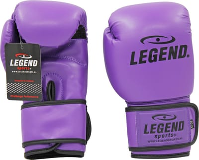 Legend Sports Bokshandschoenen Powerfit & Protect Paars Mt 08oz
