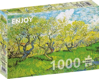 1000-puzzelstukken Bloeiende Boomgaard Vincent Van Gogh - Kunst puzzel voor volwassenen en kinderen