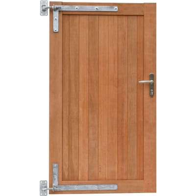Intergard Poort tuinpoort tuindeur Bangkirai hardhout 100x180cm