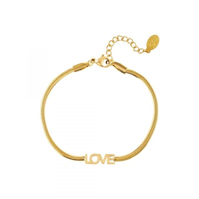 Love armbandje RVS Nikkel vrij Yehwang