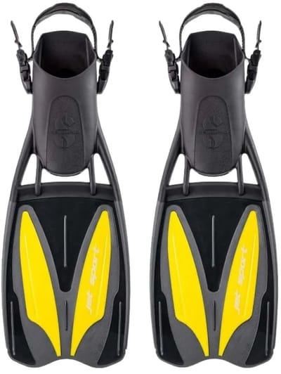 Scubapro Jet Sport Open Heel Duikvinnen Zwart EU 41-42