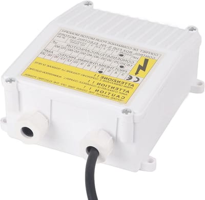 Pompschakelaar - Waterpomp Besturing - Automatische Waterregeling - Geïntegreerde Thermische Beveiliging - 750W - Zwart