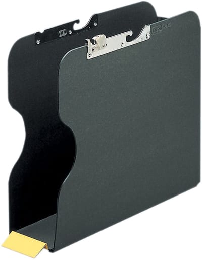 ELBA Pendelsammler, DIN A4, 8 cm Bodenbreite, schwarz - für den Markt: D - L - A - CH - 5 Stück (96418)