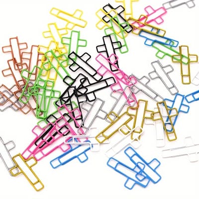VANDAAG VERZONDEN - Paperclips - Kruis - 25 Stuks - Gekleurd - Christelijk - Kantoor