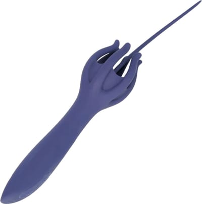 Penis plug vibrator met eikel masturbator - USB - Siliconen